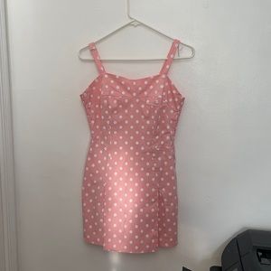 NWT Unique Vintage Pink Dolly Romper